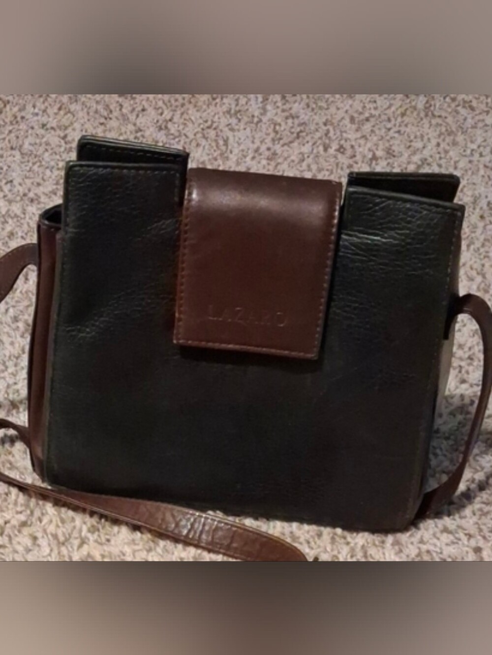 Vintage Lazaro Leather Handbag